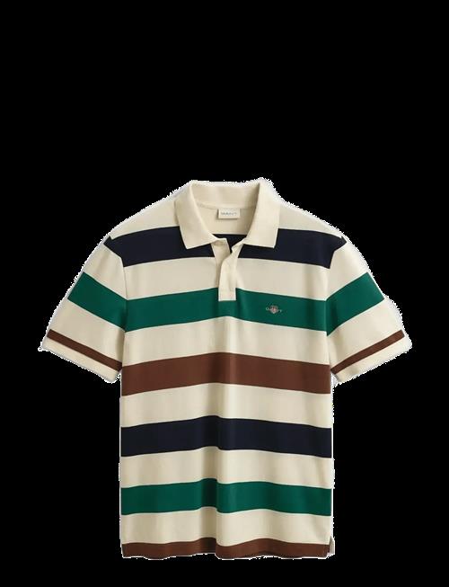 Gant | Striped Ss Polo | L