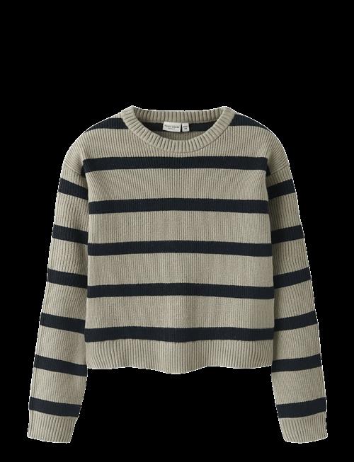 name it | Nkfvnilla Ls Sh Knit | 122-128