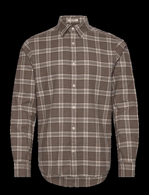 Gant | Reg Flannel Melange Check Shirt | M