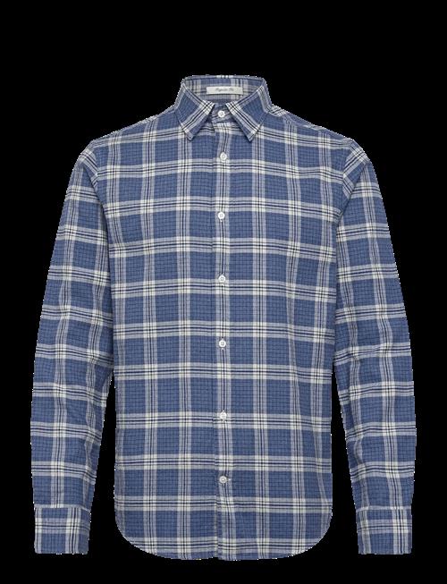 Gant | Reg Flannel Melange Check Shirt | XXXL