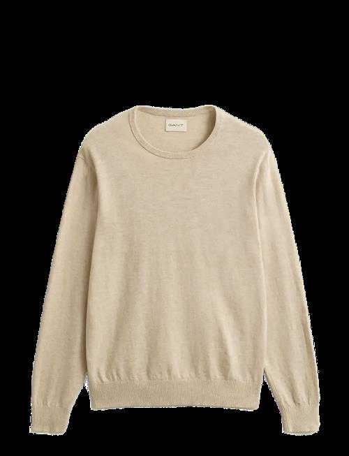 Gant | Slub Cotton Linen C-Neck | L