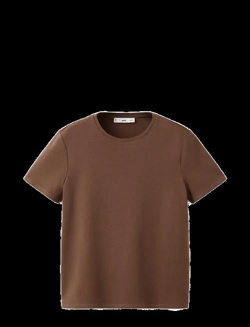 Mango | Short-Sleeved Cotton T-Shirt | S