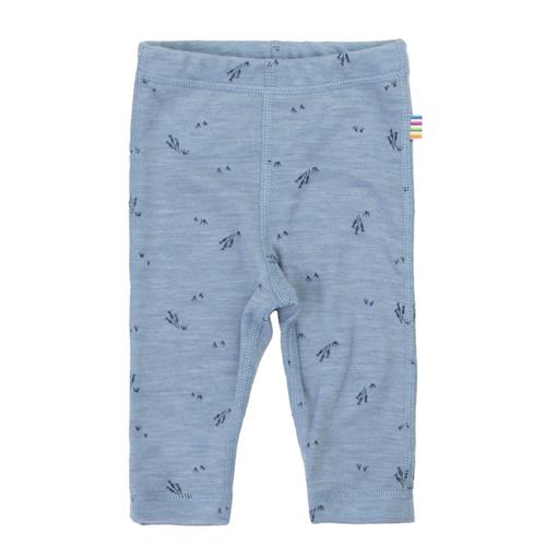 Joha Leggings Blue Melange  Blue Melange 80 cm Uld Blå  80 cm  Drenge