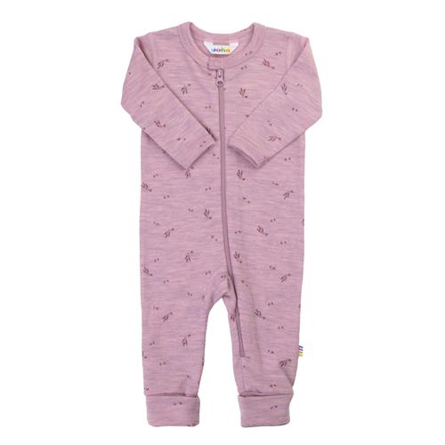 Joha Jumpsuit Med 2-i-1-fod Lilac Melange  Lilac Melange 60 cm  Lilla  60 cm  unisex