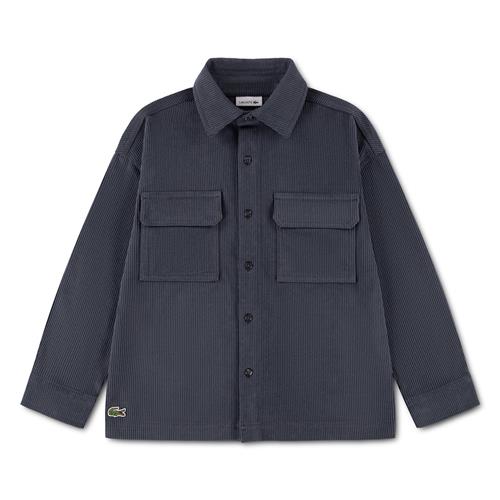 Lacoste T-shirt Med Lange Ærmer Lacoste Graphite  Lacoste Graphite 122 cm  Grå  122 cm  Drenge