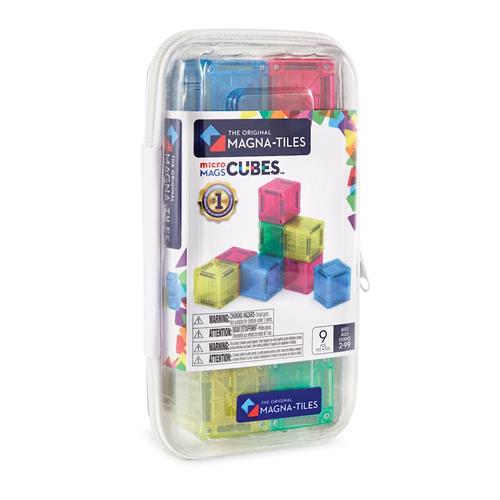 Magna-Tiles Rejsesæt Med 9 Dele Cubes  Multi One Size  Hvid  One Size 3+ Years unisex