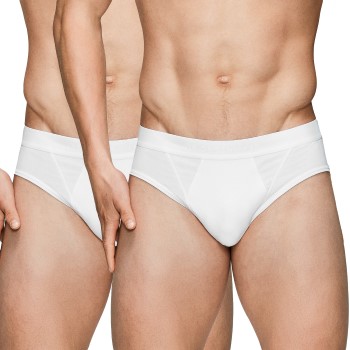 JBS of Denmark 2P Organic Cotton Brief Hvid økologisk bomuld Small Herre