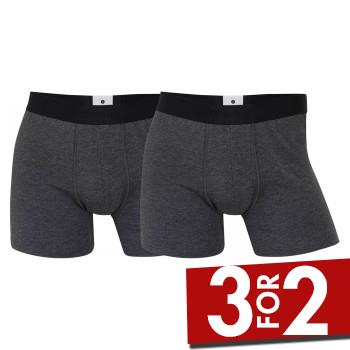JBS of Denmark 2P Tights Boxers Mørkgrå  3XL Herre