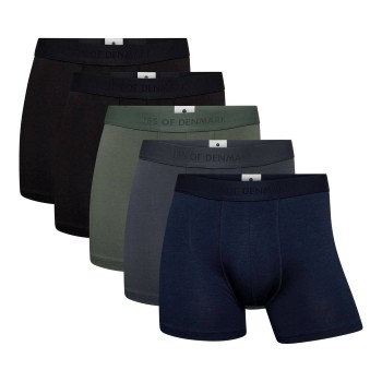 JBS of Denmark 5P Tights Boxers Multi Flerfarvet X-Large Herre
