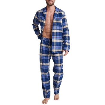 Jockey Cotton Flannel Pyjama Rød bomuld 2XL Herre