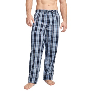 Jockey Loungewear Pant Woven Lyseblå Ternet bomuld Large Herre