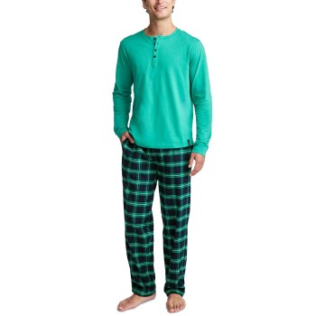 Jockey Pyjama 11 Mix Cotton Grøn bomuld X-Large Herre