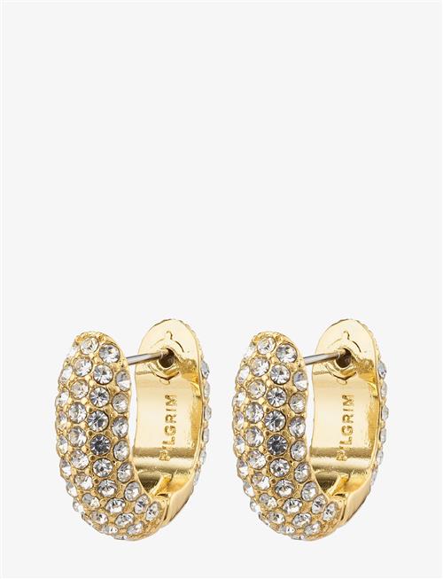 Pilgrim | Lona Recycled Chunky Crystal Huggie Hoops | ONE SIZE