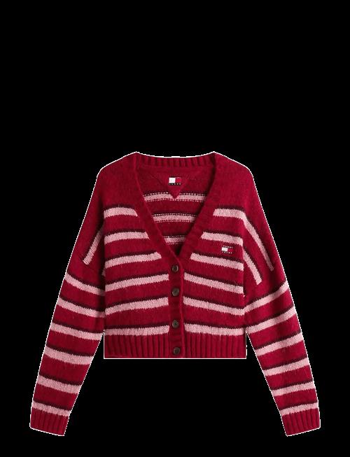 Tommy Jeans | Tjw Badge Stripe Fluff Cardi Ext | S