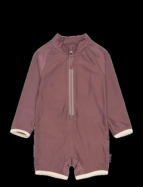 mikk-line | Swim Suit Ls Basic, Grs | 122/128CM