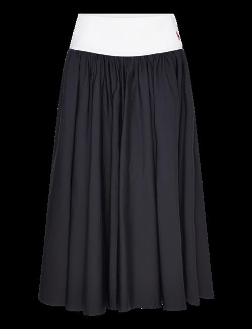 Polo Ralph Lauren | Contrast-Waistband A-Line Skirt | M