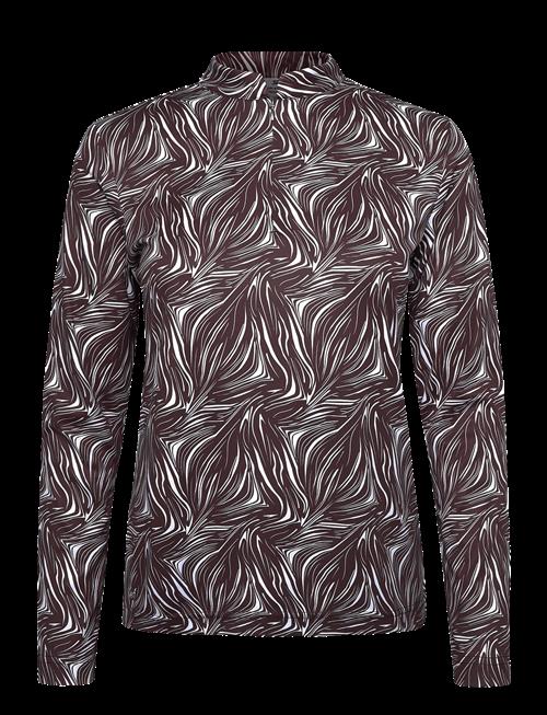 Daily Sports | Dull Printed Ls Half Neck | M
