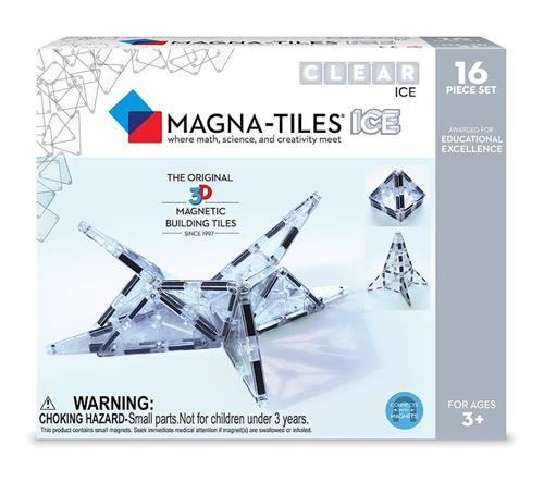 Magna-Tiles Magna-Tiles 16 Stk. ICE  Multi One Size  Hvid  One Size 3+ Years unisex