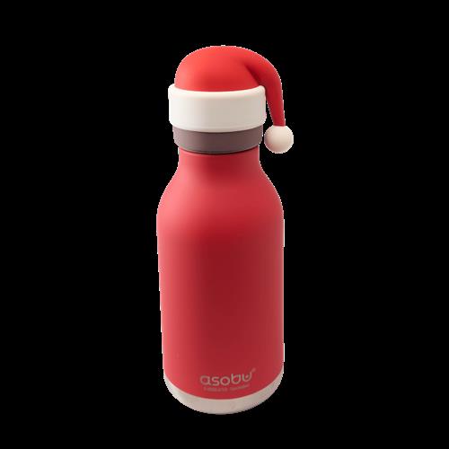 Asobu Bestie Holiday Vandflaske Santa  Snata One Size  Rød  One Size  unisex