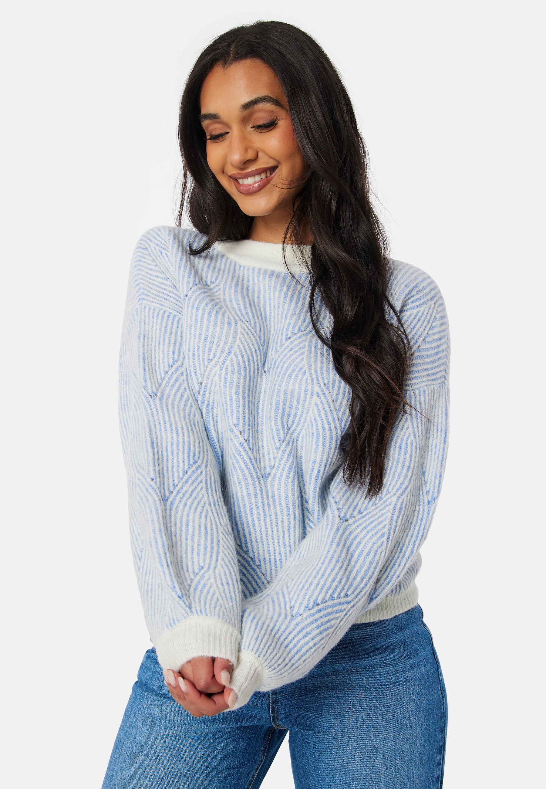 PIECES Pcjenna LS O-neck knit