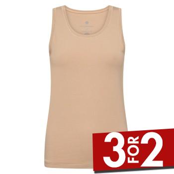 JBS of Denmark Bamboo Top Wide Straps Beige XX-Large Dame