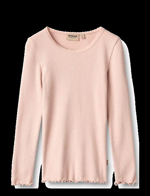Wheat | Rib T-Shirt L/S Reese | 128