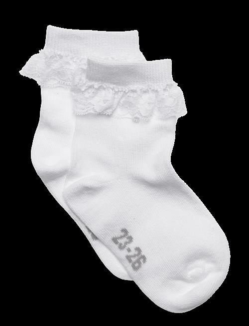 Minymo | Ankle Sock W. Lace | 35/38