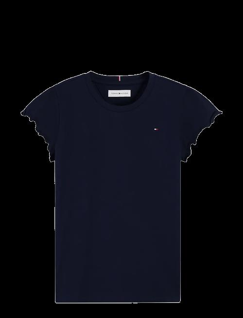 Tommy Hilfiger | Essential Ruffle Sleeve Top Ss | 164