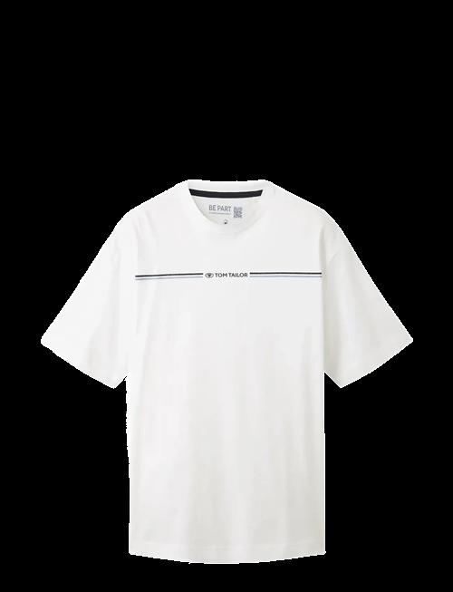 Tom Tailor | Printed Crewneck T-Shirt | XXL