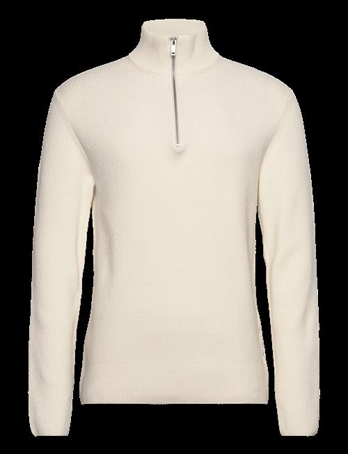 Lindbergh | Half Zip Rib Knit | L