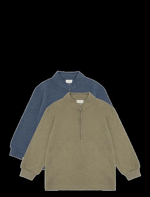 Minymo | Sweatshirt W.zip (2-Pack) | 128