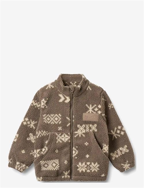 Wheat | Fleece Jacket Helge | 128