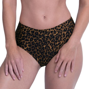 Anita Trusser Essentials High Waist Brief Brun mønstret X-Large Dame