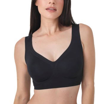sassa BH Bonded Micro Bustier Sort Small Dame