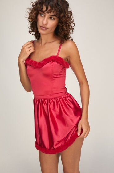 Hunkemöller Slip dress Noelle Rød