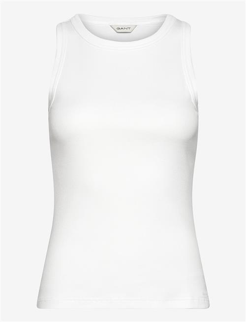 Gant | High Neck Rib Tank Top | XL