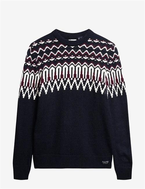 Superdry | Fairisle Knit Crew Jumper | L