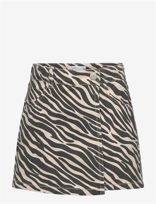 name it | Nkfzebra Twill Skort 4003-Td D | 164