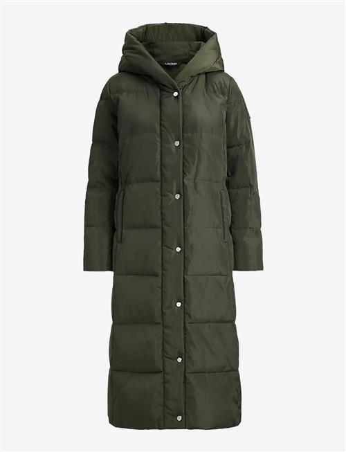 Lauren Ralph Lauren | Hooded Channel-Quilted Down Puffer Coat | XL