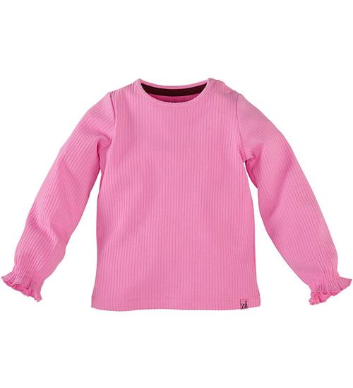 Z8 Bluse - Rib - Pien - Pink Power