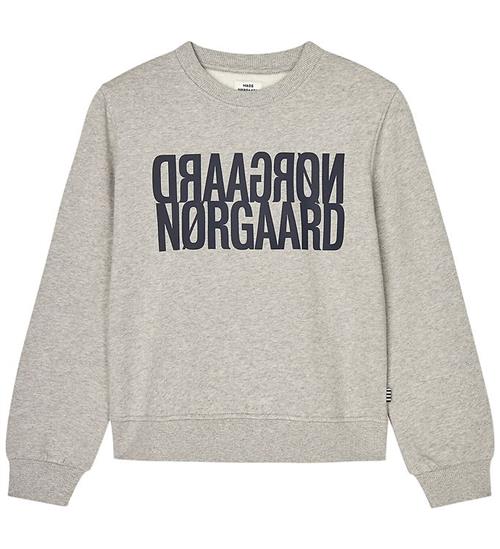 Mads Nørgaard Sweatshirt - Mid Grey Melange