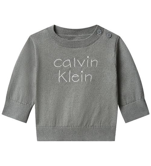 Calvin Klein Bluse - Strik - Sedona Sage Grey