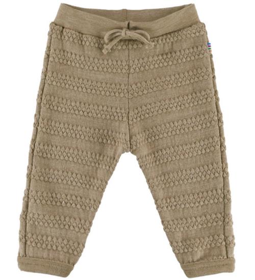 Joha Bukser - Strik - Uld - Beige Melange
