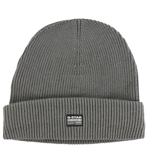 G-Star RAW Beanie - Strik - Effo Long - Grey Pewter