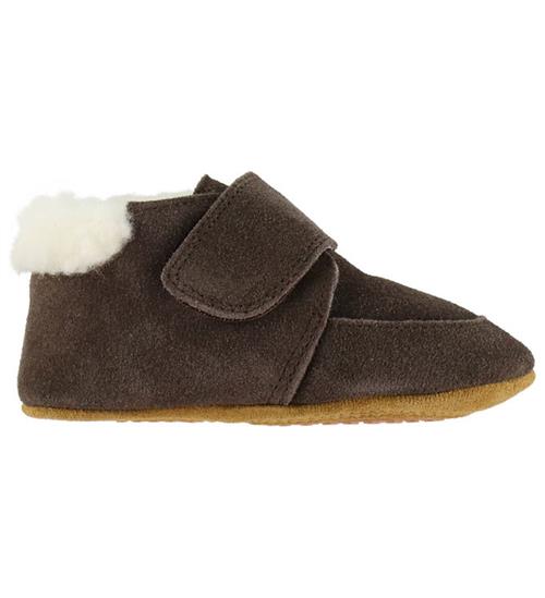 Pom Pom Skindfutter m. For - Beginners Velcro - Dark Brown