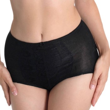 sassa Trusser Shiny Jacquard Shaping Brief Sort polyester 42 Dame