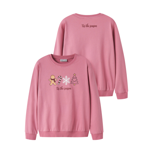 NAME IT Sweatshirt Vrasab Wild Rose Season