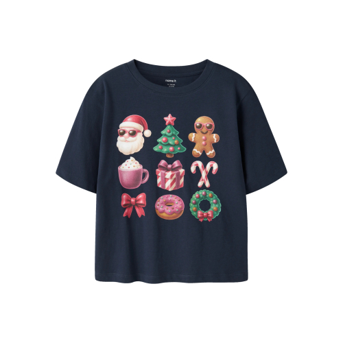 NAME IT T-shirt Vosmas Navy Blazer Xmas