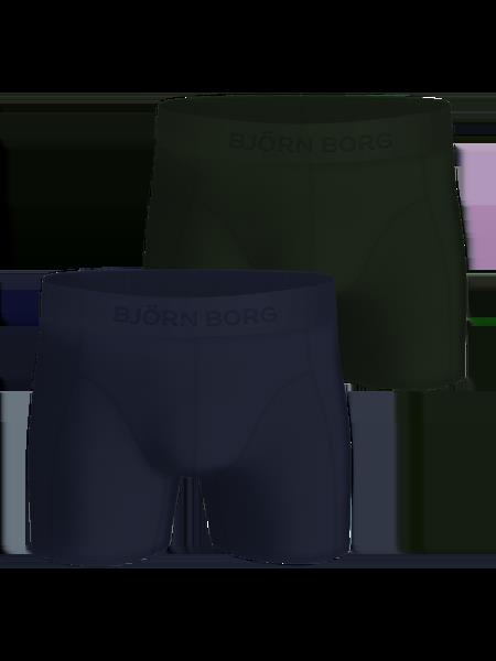 Björn Borg Premium Silk Modal Boxers 2-pack Grøn, XXL