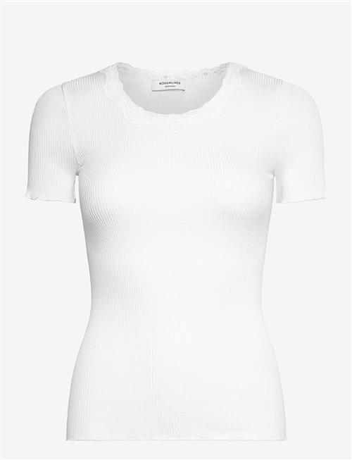 Rosemunde | Rwbeatha Silk Ss Lace T-Shirt | S
